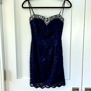 Strapless Cocktail Dress